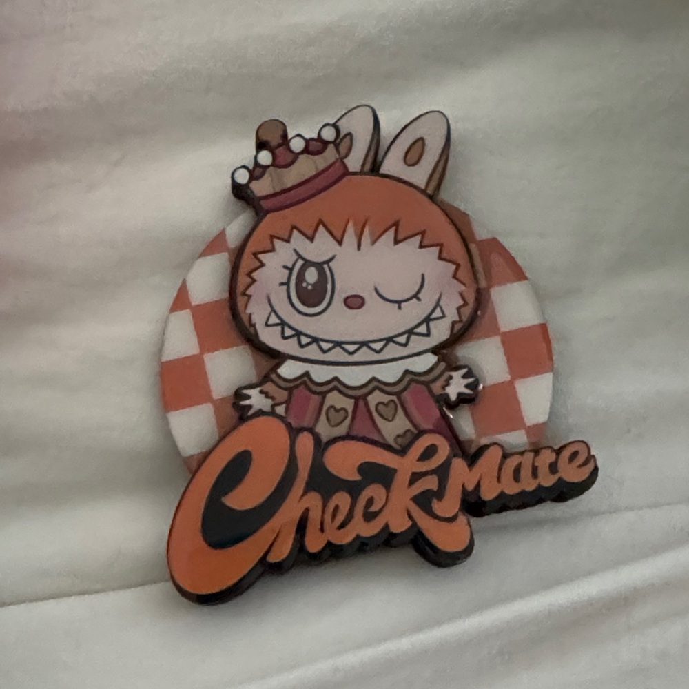 100 authentic Labubu Checkmate magnet open box - sold out rare.